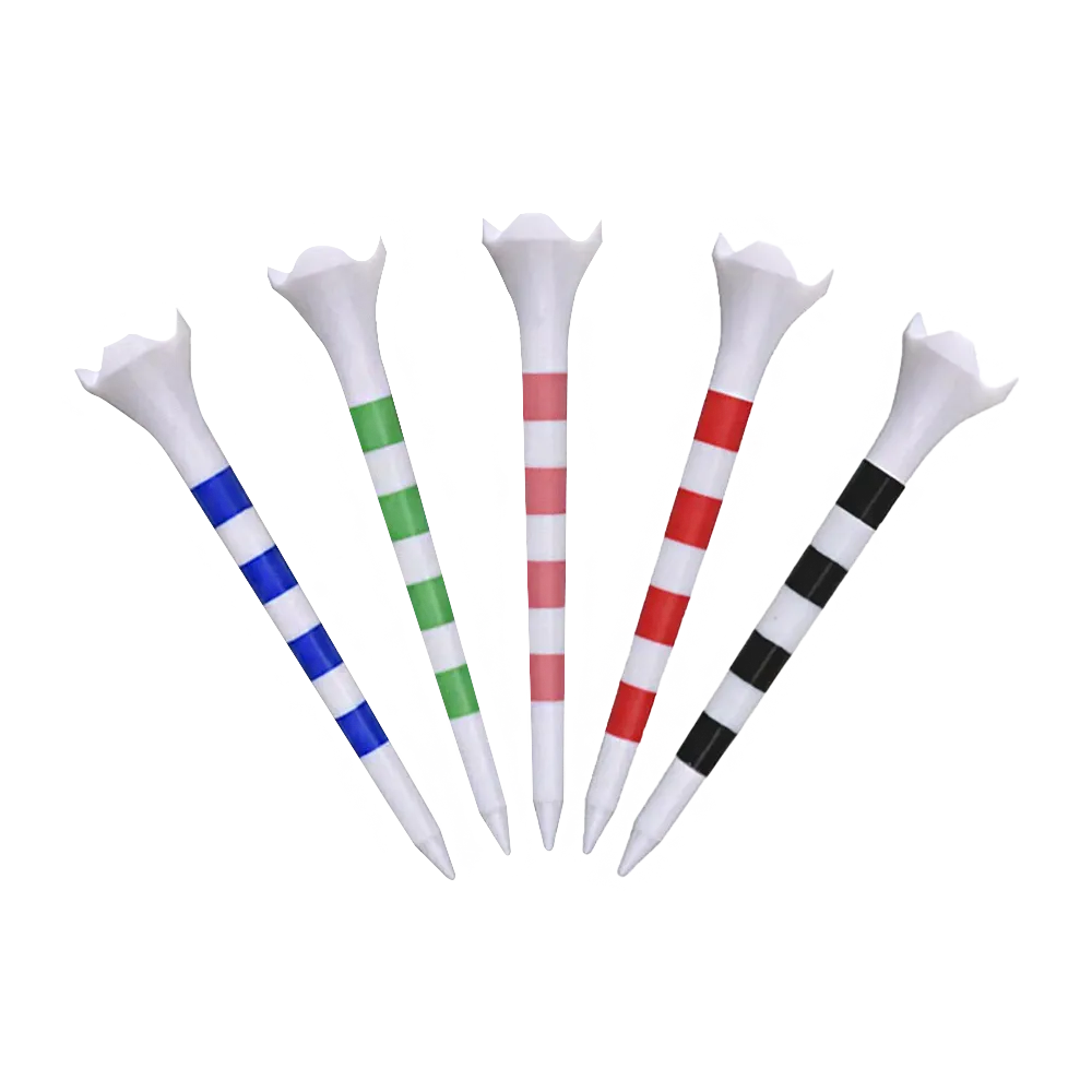 20 PCS 5-PRONG GOLF TEES COLORFUL PACK