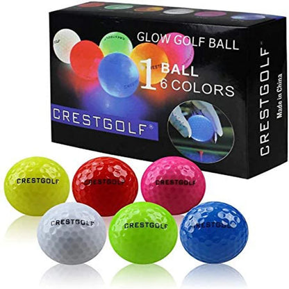 LED MULTI-COLOR GOLF BALLS