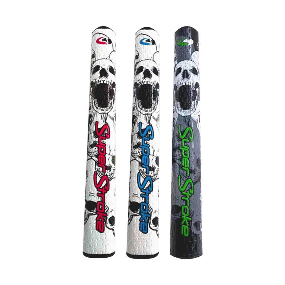 SKULL PRINT SUPER STROKE GOLF GRIP