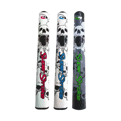 SKULL PRINT SUPER STROKE GOLF GRIP