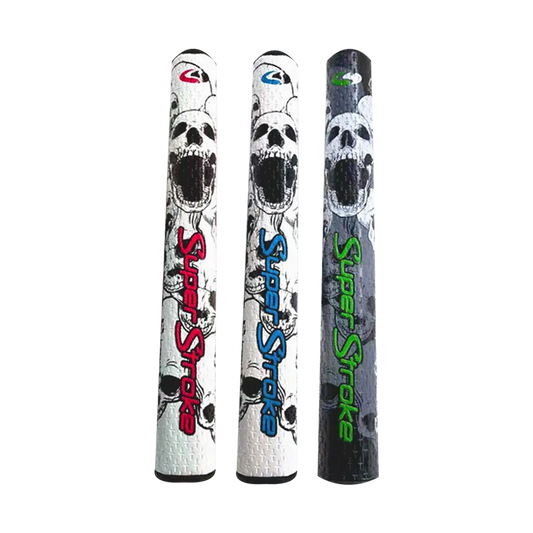 SKULL PRINT SUPER STROKE GOLF GRIP