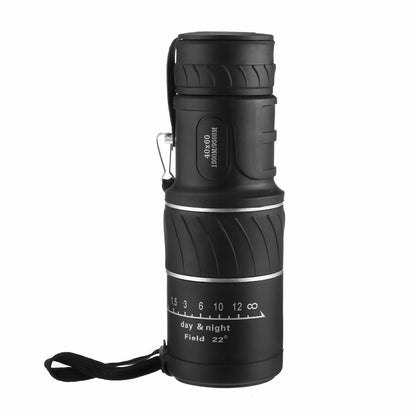 Day/Night Vision HD Optical Monocular Hunting Camping Handheld Telescope: Life Waterproof, Anti-Fog Monocular